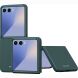 Защитный чехол Deexe Soft Touch Case для Samsung Galaxy Flip 8 - Green. Фото 1 из 8
