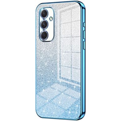 Защитный чехол Deexe Sparkles Cover для Samsung Galaxy A54 (A546) - Blue