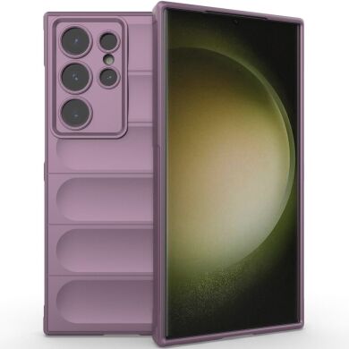 Защитный чехол Deexe Terra Case для Samsung Galaxy S24 Ultra - Light Purple