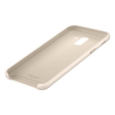 Защитный чехол Dual Layer Cover для Samsung Galaxy J6 2018 (J600) EF-PJ600CFEGRU - Gold