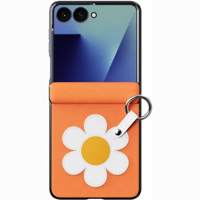 Защитный чехол DUX DUCIS Luvy Series для Samsung Galaxy Flip 8 - Orange