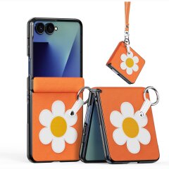Защитный чехол DUX DUCIS Luvy Series для Samsung Galaxy Flip 8 - Orange