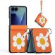 Защитный чехол DUX DUCIS Luvy Series для Samsung Galaxy Flip 8 - Orange. Фото 1 из 10