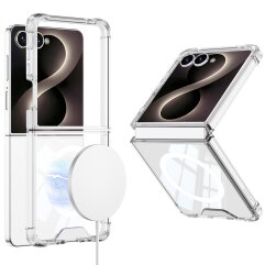 Захисний чохол GKK AirBag Mag для Samsung Galaxy Flip 8 - Transparent