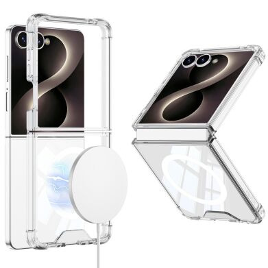Захисний чохол GKK AirBag Mag для Samsung Galaxy Flip 8 - Transparent