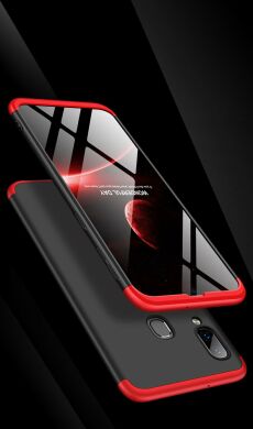 Захисний чохол GKK Double Dip Case для Samsung Galaxy A40 (А405) - Black / Red