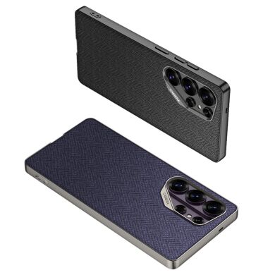 Захисний чохол GKK Fabric для Samsung Galaxy S26 Ultra - Brown