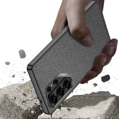 Захисний чохол GKK Fabric для Samsung Galaxy S26 Ultra - Brown