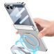 Защитный чехол GKK Hinge Magnetic для Samsung Galaxy Flip 7 - Champagne Gold. Фото 4 из 10