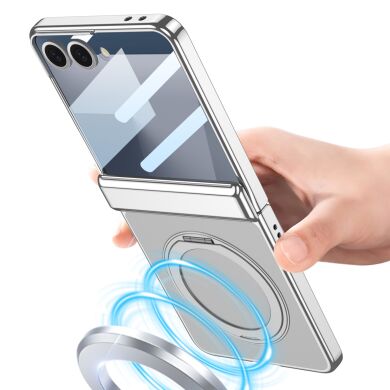 Защитный чехол GKK Hinge Magnetic для Samsung Galaxy Flip 7 - Champagne Gold