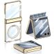 Защитный чехол GKK Hinge Magnetic для Samsung Galaxy Flip 7 - Champagne Gold. Фото 1 из 10