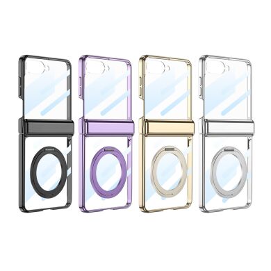 Защитный чехол GKK Hinge Magnetic для Samsung Galaxy Flip 7 - Champagne Gold