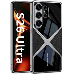 Захисний чохол GKK X Shape для Samsung Galaxy S26 Ultra - Black