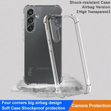 Захисний чохол IMAK Airbag MAX Case для Samsung Galaxy S23 FE - Transparent