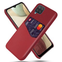 Защитный чехол KSQ Business Pocket для Samsung Galaxy A12 (A125) / A12 Nacho (A127) - Red