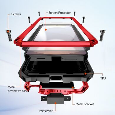 Захисний чохол R-JUST Armor Core для Samsung Galaxy S26 Ultra (S948) - Black