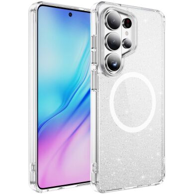 Захисний чохол Reframe Glitter Magnetic Case для Samsung Galaxy S26 Ultra (S948) - White