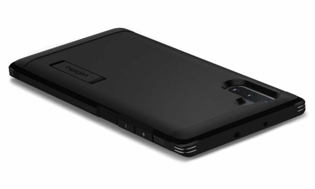 Захисний чохол Spigen (SGP) Tough Armor для Samsung Galaxy Note 10 (N970) - Black