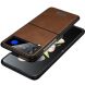 Защитный чехол SULADA Leather Case (FF) для Samsung Galaxy Flip 4 - Brown. Фото 1 из 8