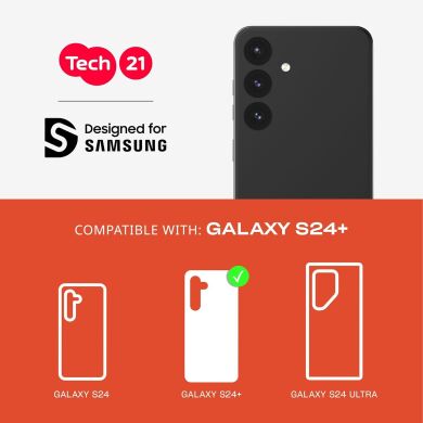 Защитный чехол Tech21 Evo Check для Samsung Galaxy S24 Plus (S926) T21-10659 - Black