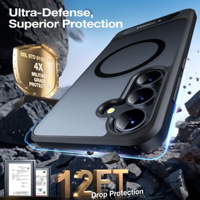 Захисний чохол TORRAS Ostand L1 (with MagSafe) для Samsung Galaxy S26 - Black