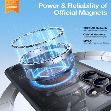 Захисний чохол TORRAS Ostand L1 (with MagSafe) для Samsung Galaxy S26 - Black