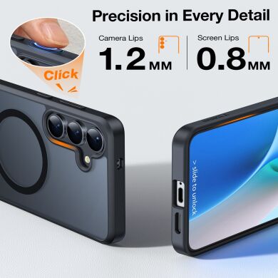 Захисний чохол TORRAS Ostand L1 (with MagSafe) для Samsung Galaxy S26 - Black