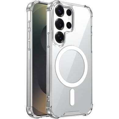 Захисний чохол UniCase AirBag Flow MagSafe для Samsung Galaxy S23 Ultra (S918) / Galaxy S22 Ultra (S908) - Transparent