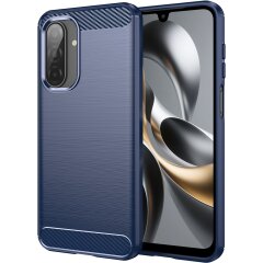 Захисний чохол UniCase Carbon для Samsung Galaxy A17 (A175) - Blue