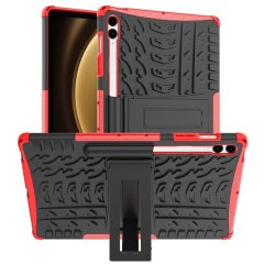 Захисний чохол UniCase Combo для Samsung Galaxy Tab S9 FE Plus (X610/616) - Red