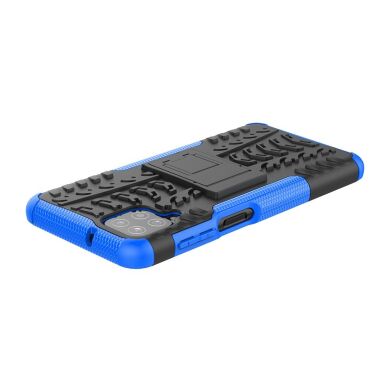 Защитный чехол UniCase Hybrid X для Samsung Galaxy A12 (A125) / A12 Nacho (A127) / M12 (M127) - Blue