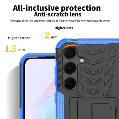 Защитный чехол UniCase Hybrid X для Samsung Galaxy A35 (A356) - Blue