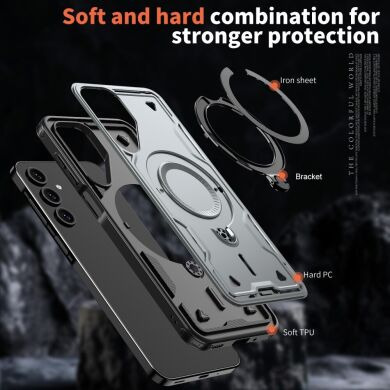 Захисний чохол UniCase Lander Armor для Samsung Galaxy A16 (A165) - Grey