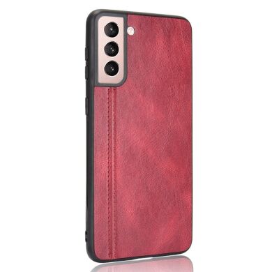 Защитный чехол UniCase Leather Series для Samsung Galaxy S21 Plus - Red