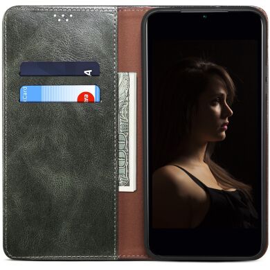 Захисний чохол UniCase Leather Wallet для Samsung Galaxy S26 (S942) - Green