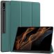 Защитный чехол UniCase Soft UltraSlim для Samsung Galaxy Tab S9 Ultra (X910/916) - Blackish Green. Фото 1 из 11