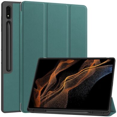 Захисний чохол UniCase Soft UltraSlim для Samsung Galaxy Tab S9 Ultra (X910/916) - Blackish Green