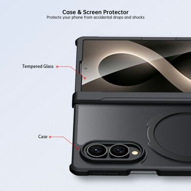 Защитный чехол XUNDD Rugged Case with MagSafe (FF) для Samsung Galaxy Fold 8 - Black