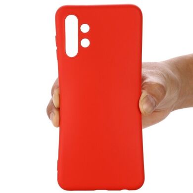 Защитный чехол Deexe Silicone Case для Samsung Galaxy A13 (А135) - Red