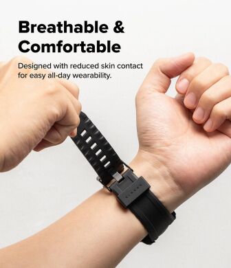 Ремінець Ringke Rugged Gear (FW) для Samsung Galaxy Watch 8 Classic (8800328814172) - Black