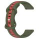 Ремешок Deexe Sport Strap для часов с шириной крепления 20мм - Army Green / Red. Фото 3 из 5