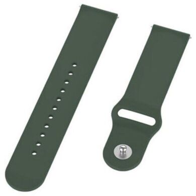 Ремешок ArmorStandart Silicone Watch Strap для часов с шириной крепления 20мм - Khaki