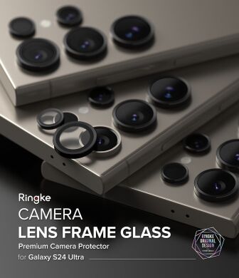 Захисне скло на камеру Ringke Lens Protector для Samsung Galaxy S24 Ultra (S928) 8809961784156 - Black