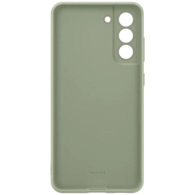 Захисний чохол Silicone Cover для Samsung Galaxy S21 FE (G990) EF-PG990TMEGRU - Olive Green