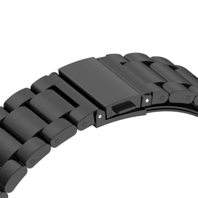 Ремінець Deexe Stainless Steel для Samsung Galaxy Fit 3 - Black