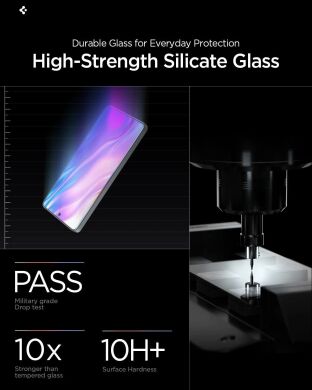 Комплект защитных стекол Spigen GLAS.tR EZ Fit Pro Anti Reflection для Samsung Galaxy S26 (S942) AGL11092