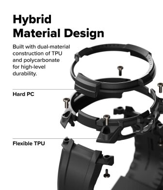 Ремінець Ringke Rugged Gear (FW) для Samsung Galaxy Watch 8 Classic (8800328814172) - Black