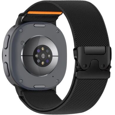 Ремешок Tech-Protect Nylon Clasp для Samsung Galaxy Watch 9 (40/44mm) / 8 (40/44mm) / 8 Classic (5906302325726) - Black