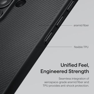 Захисний чохол Pitaka Cairn ProGuard Classic для Samsung Galaxy S26 Ultra (S948) PBS2601U - 600D Black / Grey (Twill)