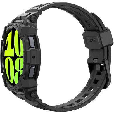 Защитный чехол Spigen (SGP) Rugged Armor Pro (FW) для Samsung Galaxy Watch 7 (40mm) - Matte Black